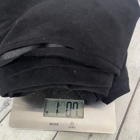 VTG 90s Goth Black Maxi Overall Dress XL Edgy Grunge Emo Style Velvet Whimsigoth - Picture 13 of 14